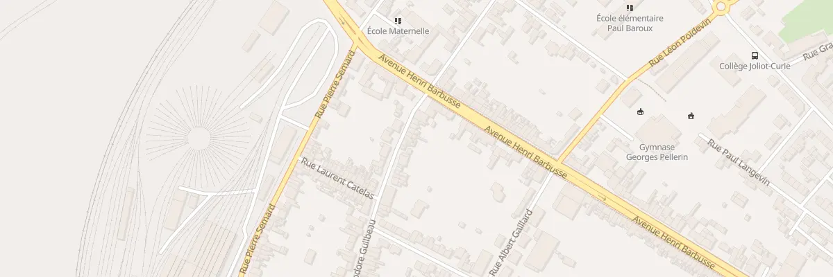 Plan du 9 Rue Theodore Guilbeau à Longueau