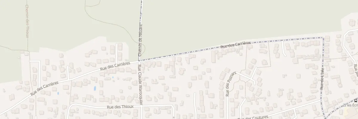 Plan du 92 Rue des Carrières à Groslay