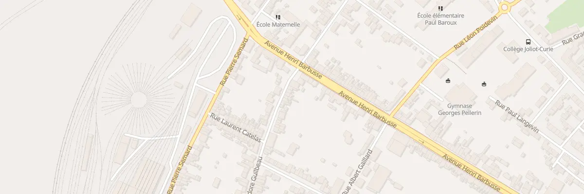 Plan du 7 Rue Theodore Guilbeau à Longueau