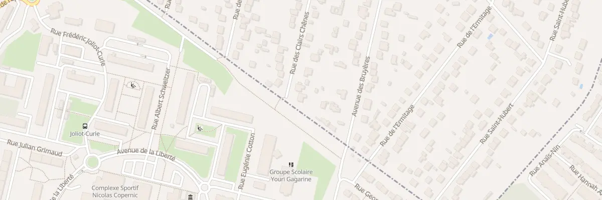 Plan du 2 Rue des Clairs-chênes à Morsang-sur-Orge