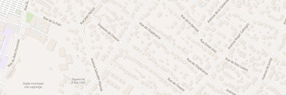 Plan du 7 Rue de l’Avenir à Morsang-sur-Orge