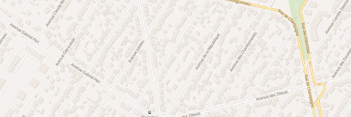 Plan du 120 Av Saint Jacques à Savigny-sur-Orge
