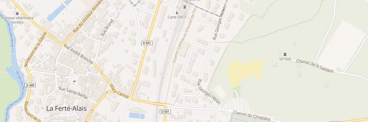 Plan du 1 Rue Georges Héren à La Ferté-Alais