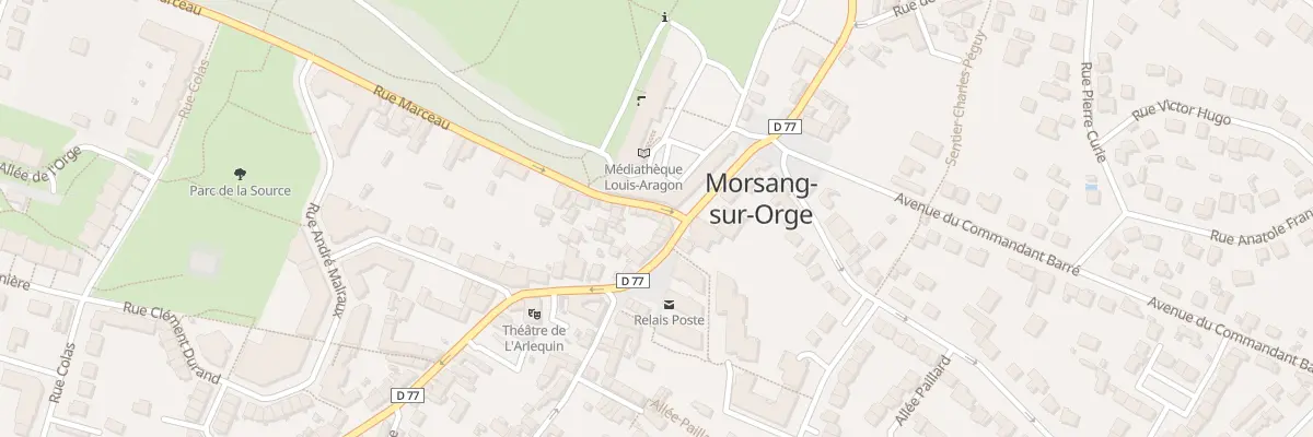 Plan du 10 Rue Jean Raynal à Morsang-sur-Orge