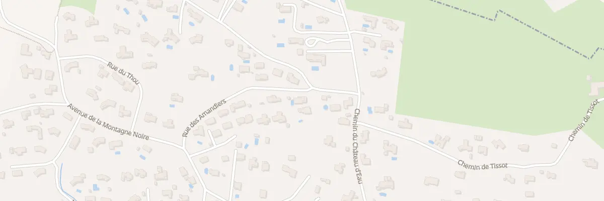 Plan du 25 Rue des Amandiers à Villemoustaussou