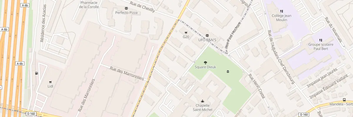 Plan du 5 Rue du Clos Saint-michel à Chevilly-Larue