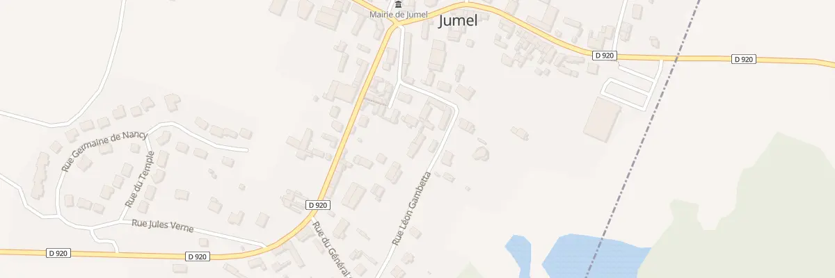 Plan du 12 Rue Leon Gambetta à Jumel