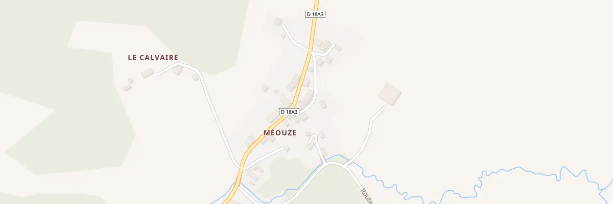 Plan du 5041 Meouze à Saint-Oradoux-de-Chirouze