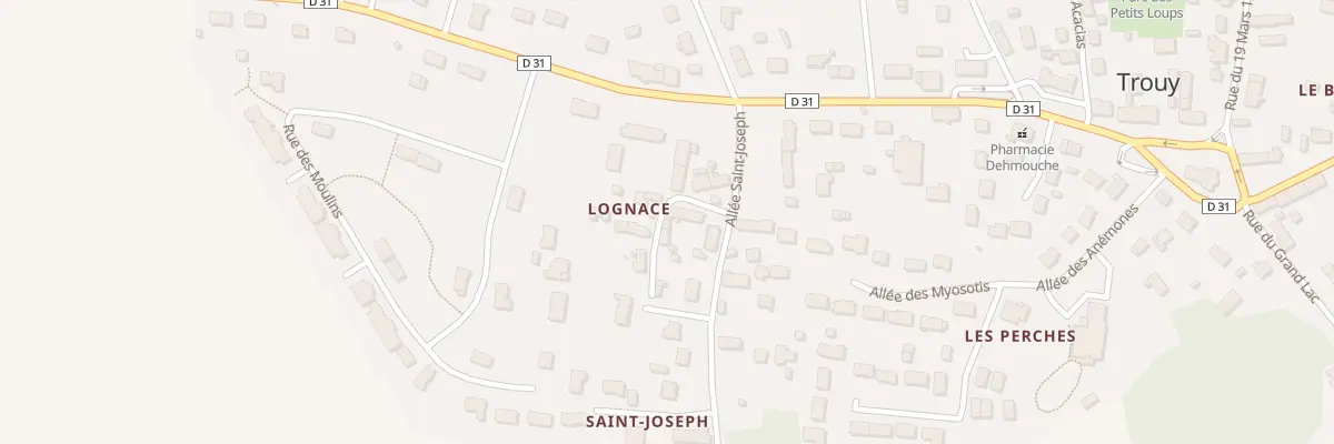 Plan du 12T All Saint Joseph à Trouy