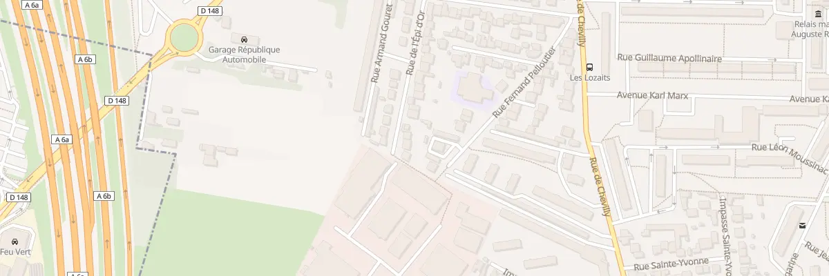 Plan du 57 Rue de l’Epi d’Or à Villejuif