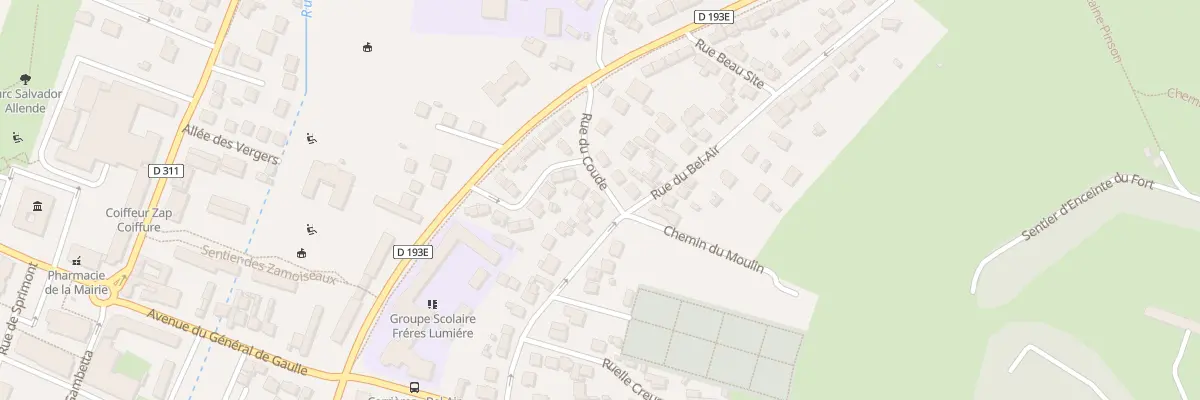 Plan du 43 Rue du Bel-Air à Montmagny