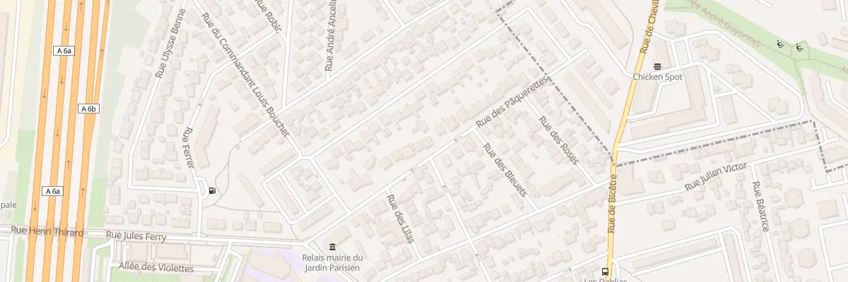 Plan du 34 Rue des Pâquerettes à L’Haÿ-les-Roses