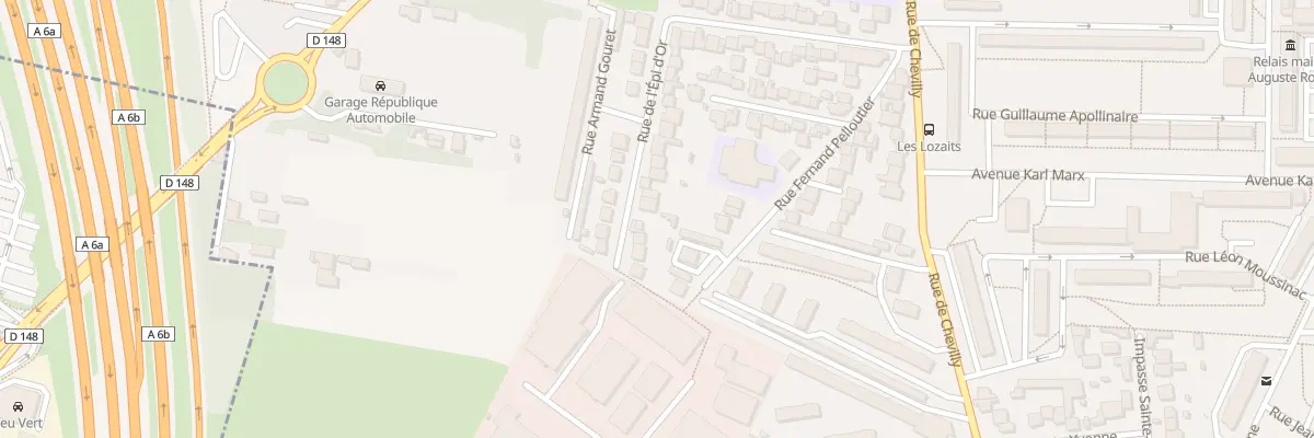 Plan du 53 Rue de l’Epi d’Or à Villejuif