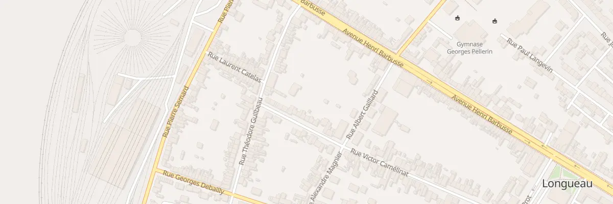 Plan du 9 Rue Victor Camélinat à Longueau