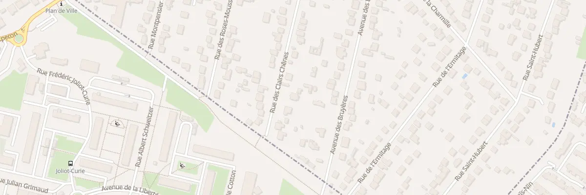 Plan du 10 Rue des Clairs-chênes à Morsang-sur-Orge