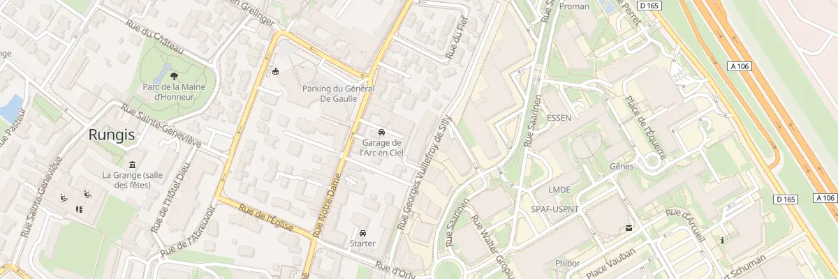 Plan du 9 Rue Vuillefroy de Silly à Rungis