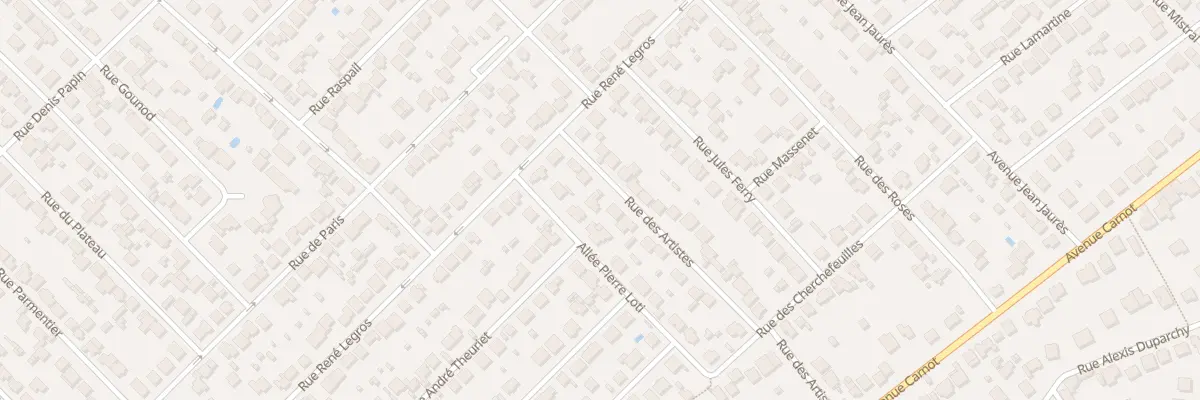 Plan du 27 Rue des Artistes à Savigny-sur-Orge