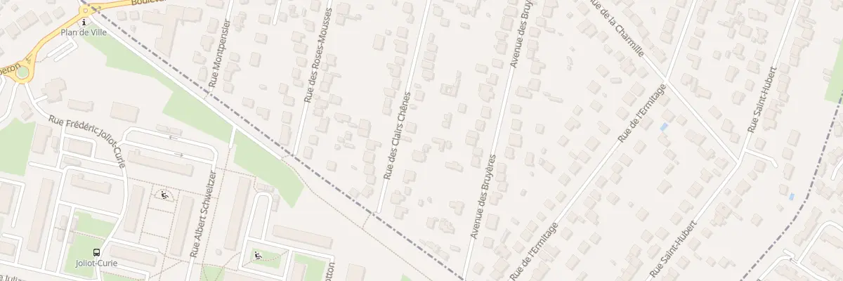Plan du 12 Rue des Clairs-chênes à Morsang-sur-Orge
