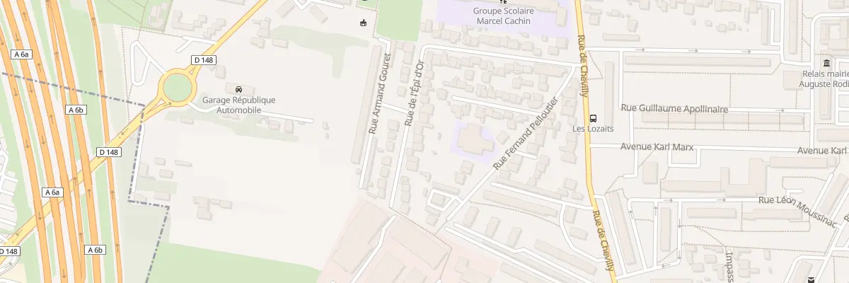 Plan du 43 Rue de l’Epi d’Or à Villejuif