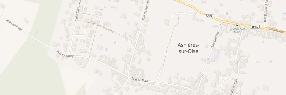 Plan du 5 Rue de Gouvieux à Asnières-sur-Oise