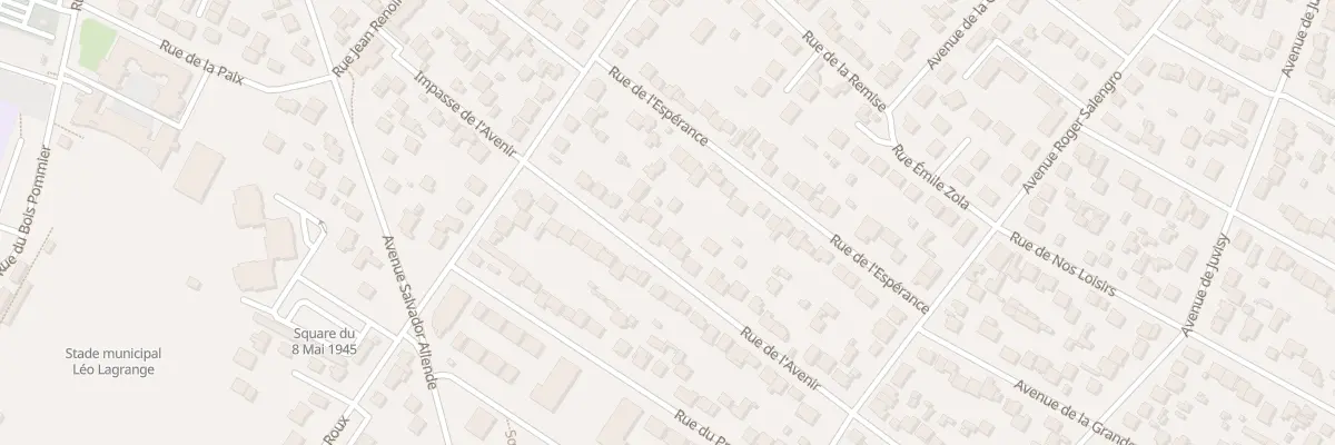 Plan du 13 Rue de l’Avenir à Morsang-sur-Orge