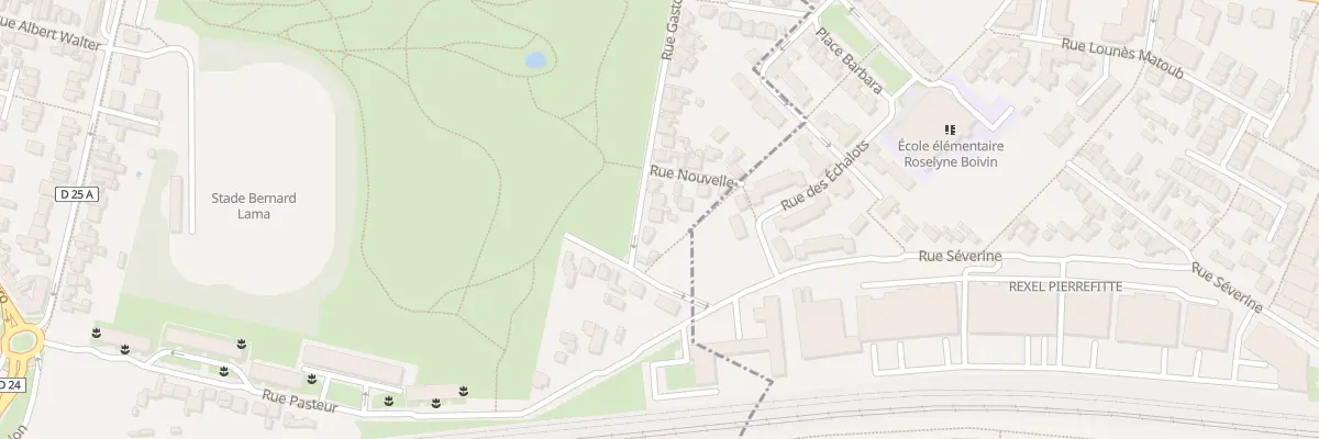 Plan du 27B Rue Gaston Noreux à Villetaneuse