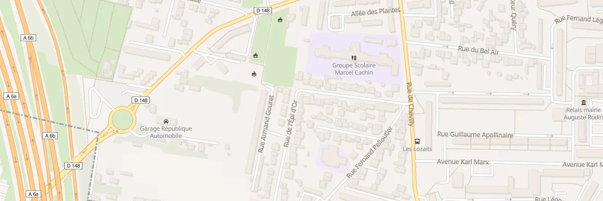 Plan du 27 Rue de l’Epi d’Or à Villejuif