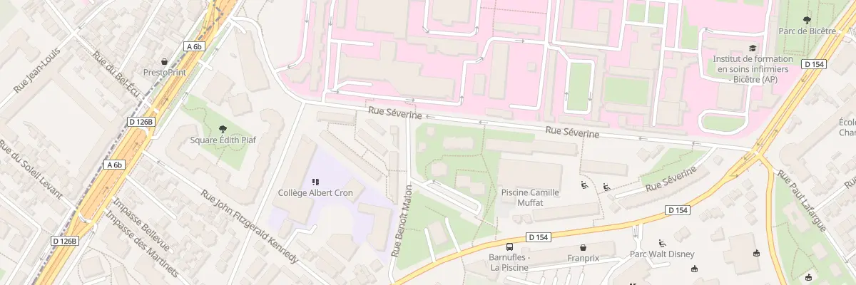 Plan du 3 Rte Stratégique au Kremlin-Bicêtre