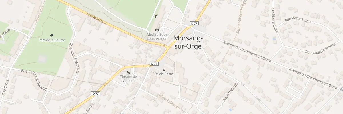 Plan du 21 Rue Jean Raynal à Morsang-sur-Orge