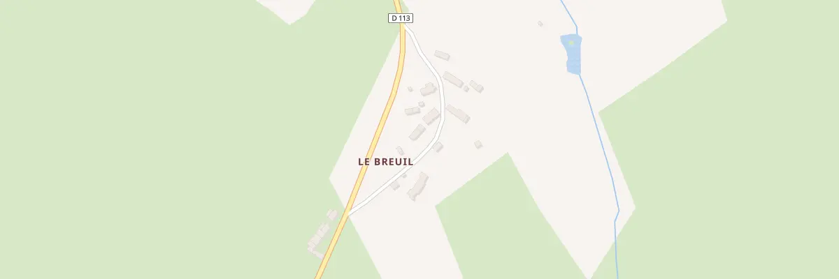 Plan du 7 Le Breuil à Saint-Sauvier