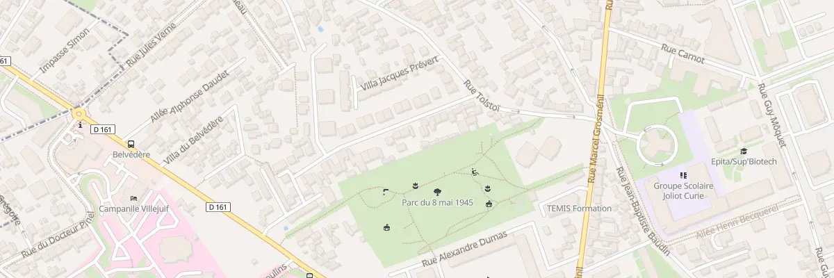 Plan du 17 Imp Octave Mirbeau à Villejuif