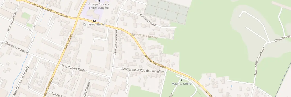 Plan du 29 Rue de Pierrefitte à Montmagny