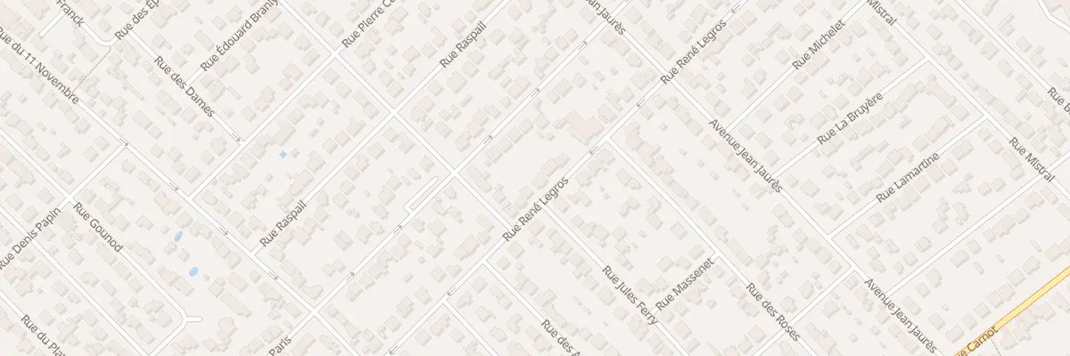 Plan du 75 Rue Rene Legros à Savigny-sur-Orge