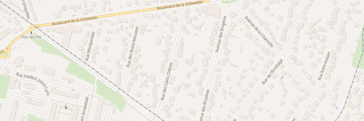 Plan du 20 Rue des Clairs-chênes à Morsang-sur-Orge
