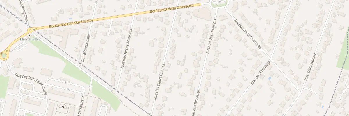 Plan du 22 Rue des Clairs-chênes à Morsang-sur-Orge