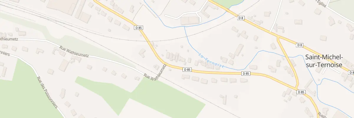 Plan du 75 Rue Faidherbe à Saint-Michel-sur-Ternoise