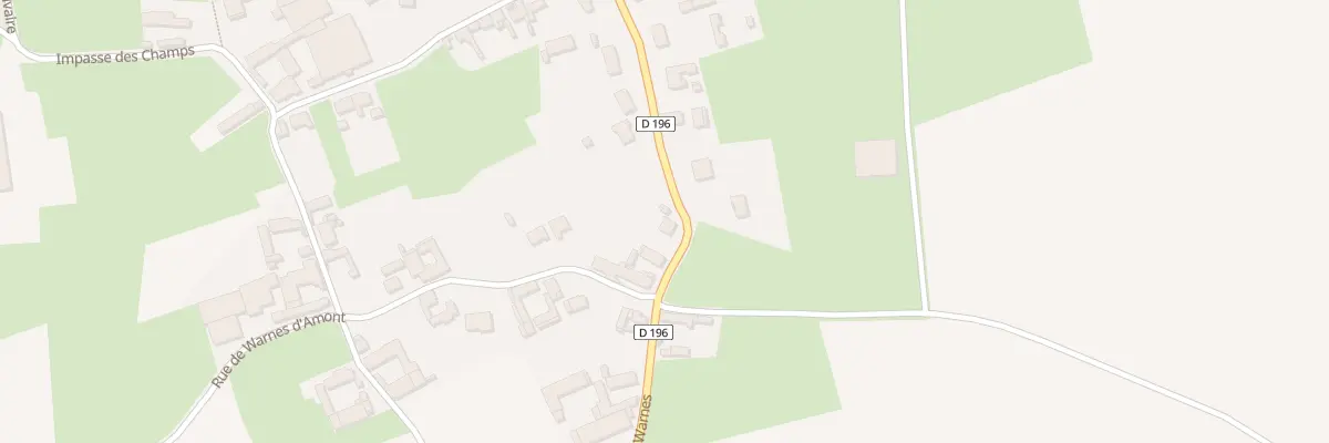 Plan du 1270 Rue de Warnes à Roquetoire