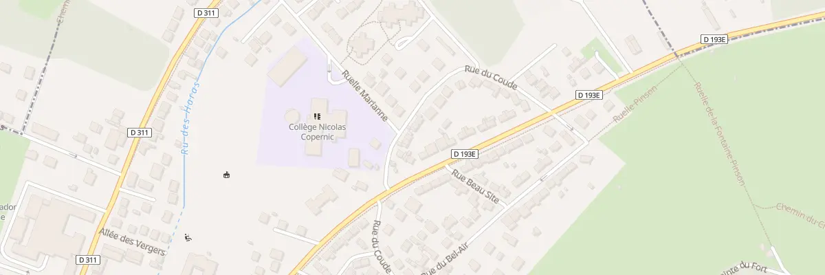 Plan du 18 Rue du Coude à Montmagny
