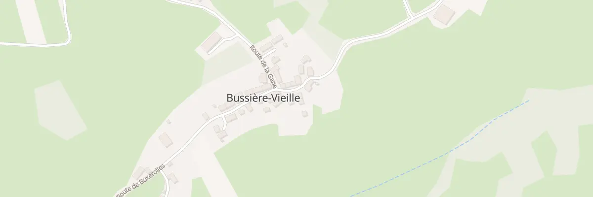 Plan du 5109 Bussière Vieille à La Serre-Bussière-Vieille
