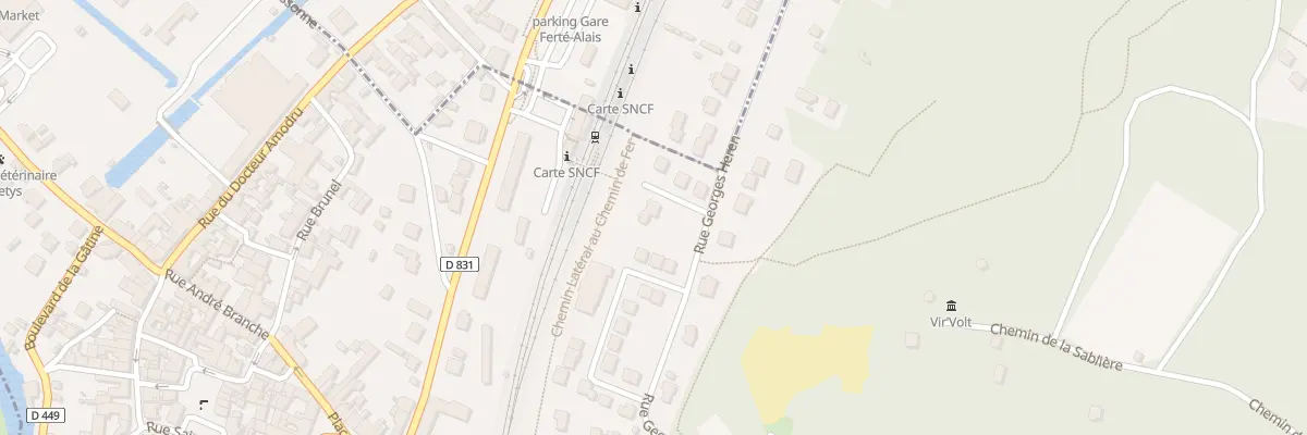 Plan du 3 Rue Georges Héren à La Ferté-Alais