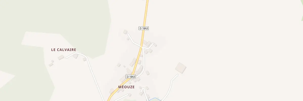 Plan du 5043 Meouze à Saint-Oradoux-de-Chirouze
