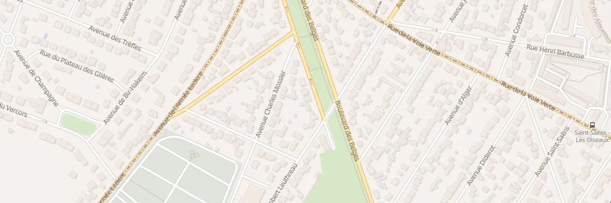 Plan du 43 Bd des Belges à Savigny-sur-Orge
