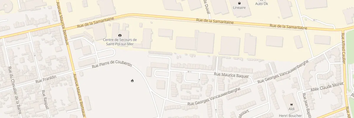 Plan du 43 Rue Maurice Baquet Saint Pol à Dunkerque