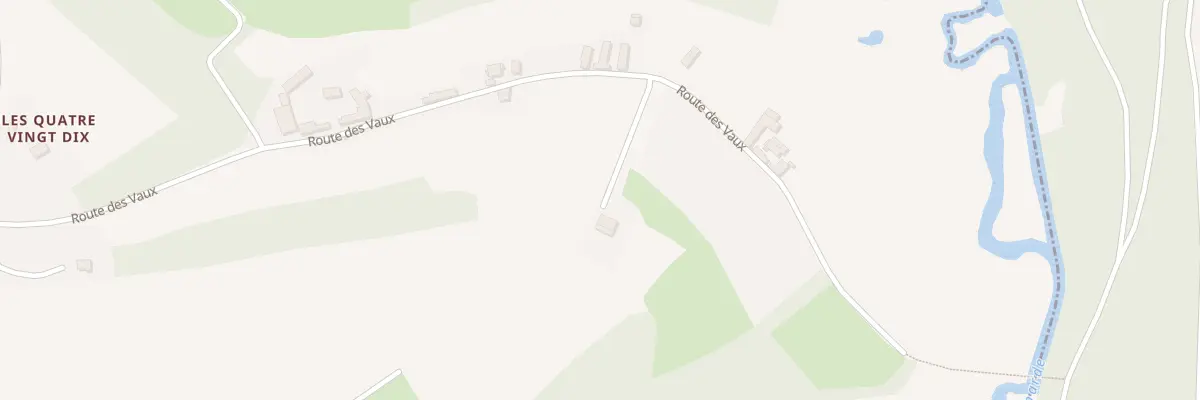 Plan du 12 Les Veaux à Estouy