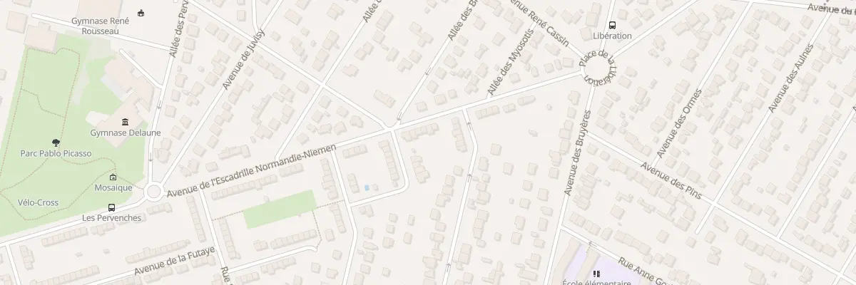 Plan du 21 Av Normandie Niemen à Morsang-sur-Orge