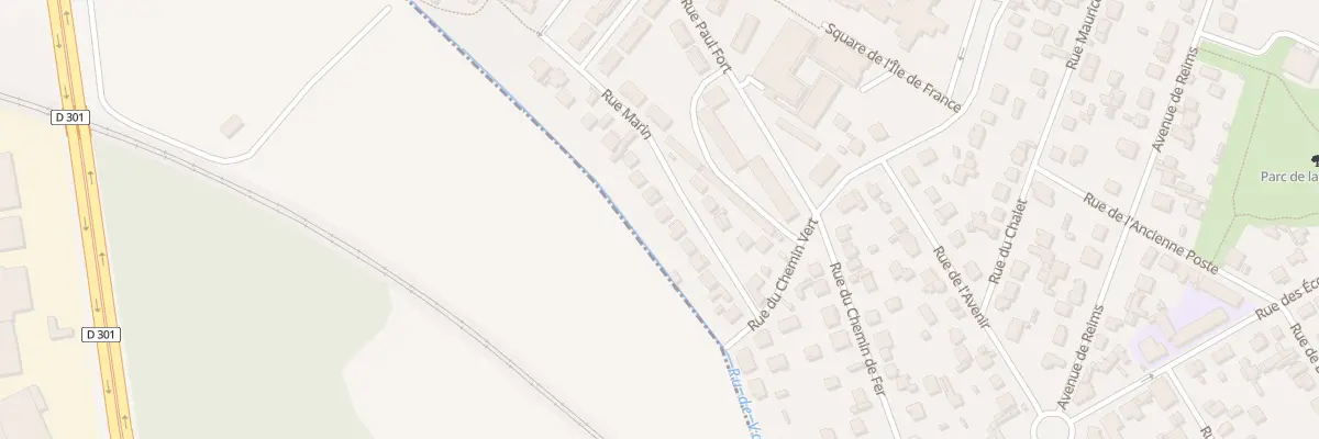 Plan du 11 Rue Marin à Ézanville