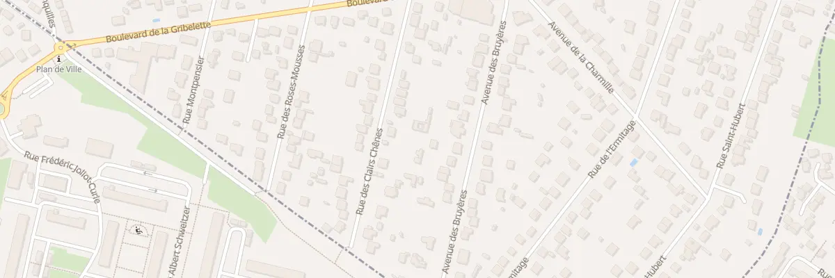 Plan du 18B Rue des Clairs-chênes à Morsang-sur-Orge