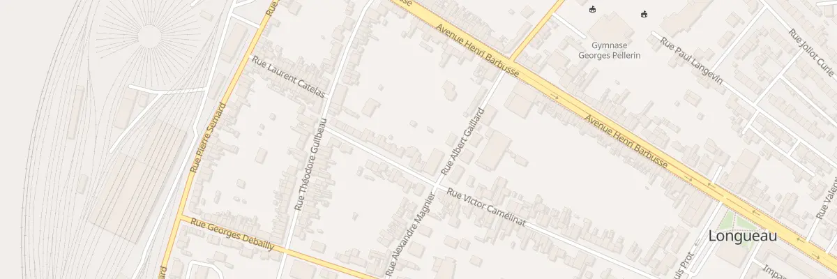 Plan du 19 Rue Victor Camélinat à Longueau