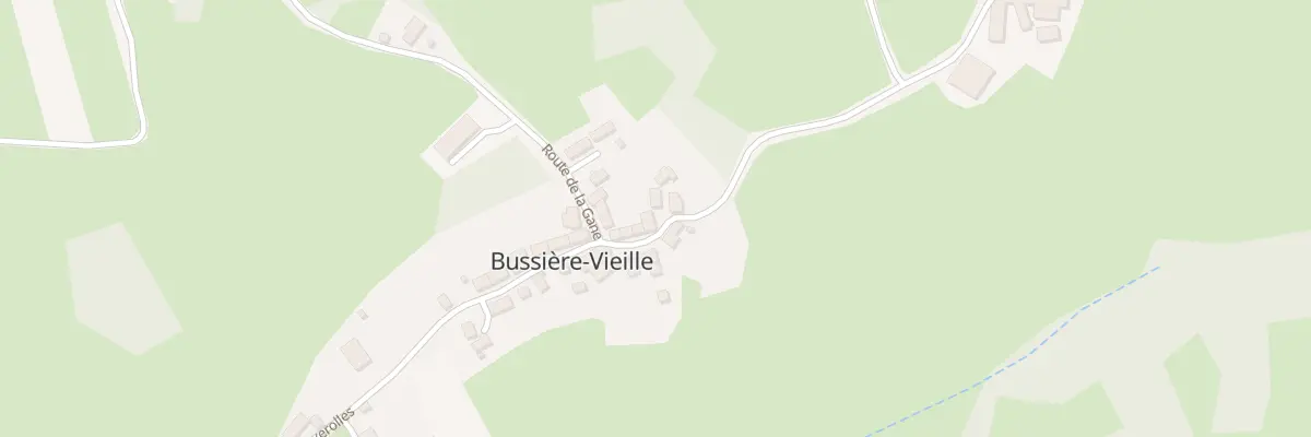 Plan du 5105 Bussière Vieille à La Serre-Bussière-Vieille