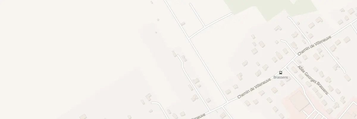 Plan du 236 Che de Villeneuve à Bourges